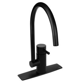 Monomando para fregadero Elite Ébano