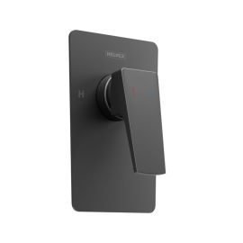 Monomando para regadera sin desviador Spiga Ébano