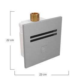 Urrea Fluxómetro oculto ecológico con sensor eléctrico para taza