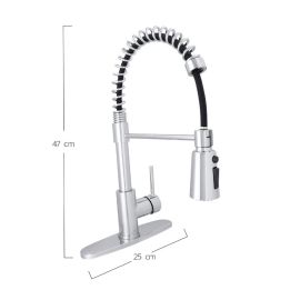 Urrea Monomando para cocina semi profesional cromo