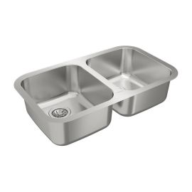 Teka Fregadero 2 Tinas Acero Inoxidable Bajo Cubierta 77.9 X 46.4 cm Amplio Espacio