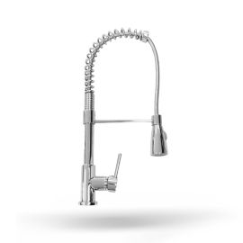 EB Tecnica Monomando para cocina EB-1009-ECO cromado manguera retráctil