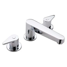 Proyecta Llave duomando para lavabo Deco cromo 3 orificios
