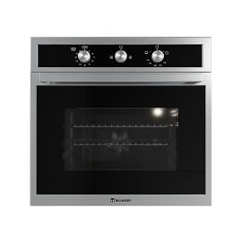 Tecnolam Horno a gas 60 cm acero inoxidable