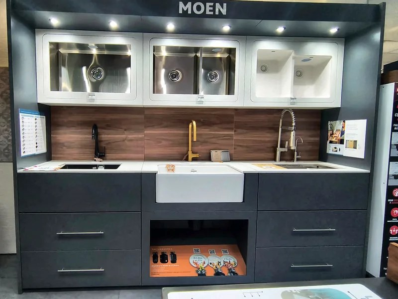 El Fluxómetro Av. México – exhibición de cocinas Moen