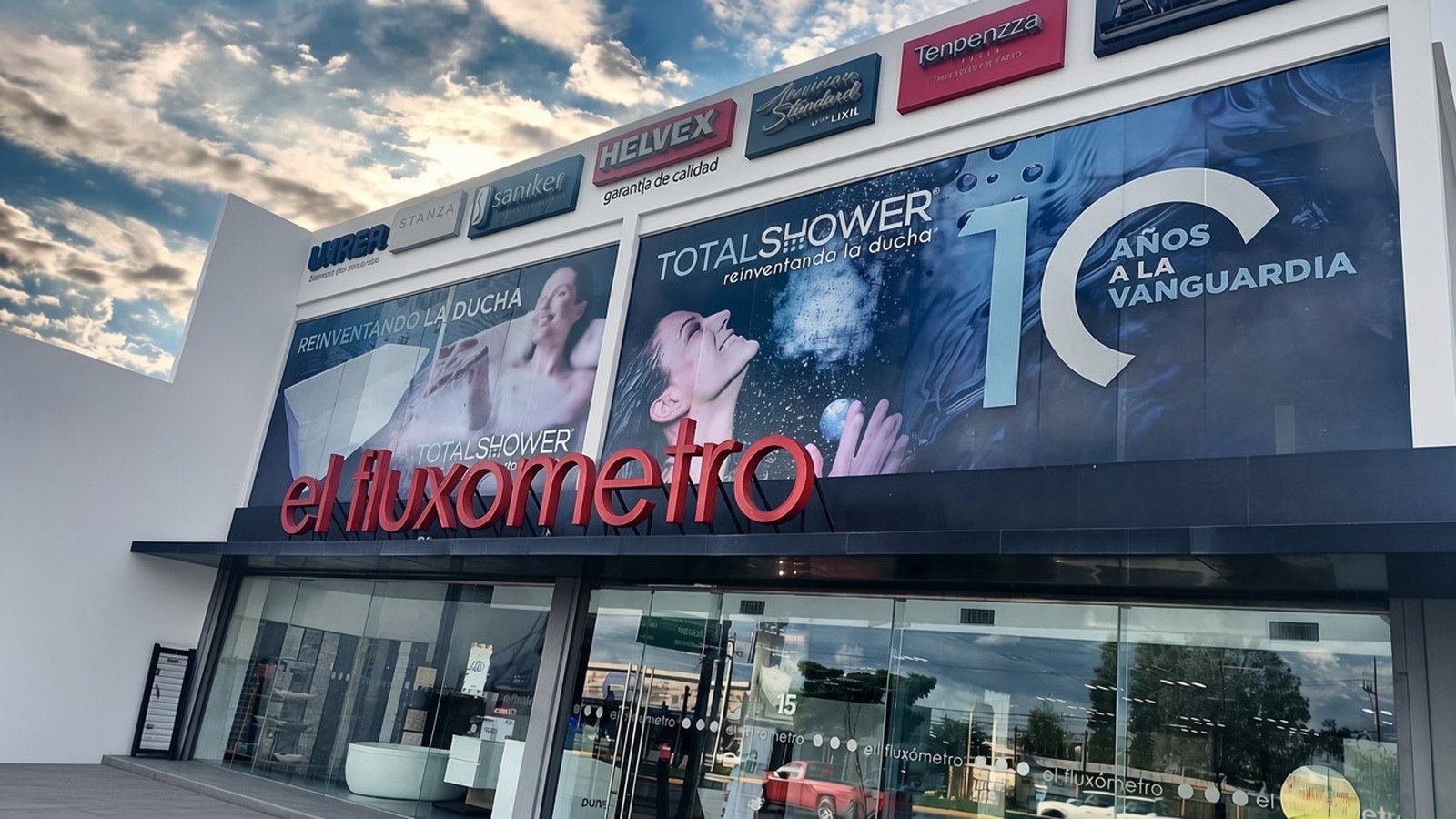 Fachada El Fluxómetro López Mateos Sur