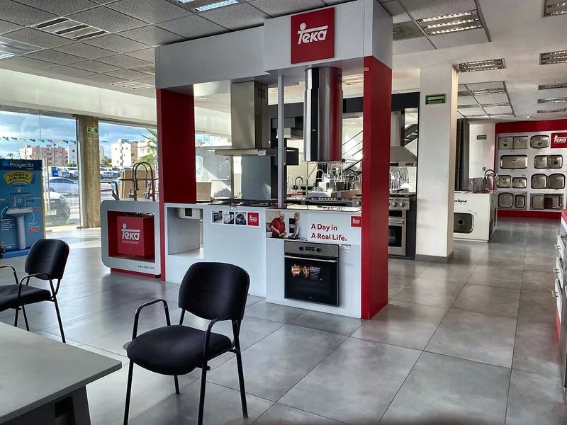 Exhibición de grifería